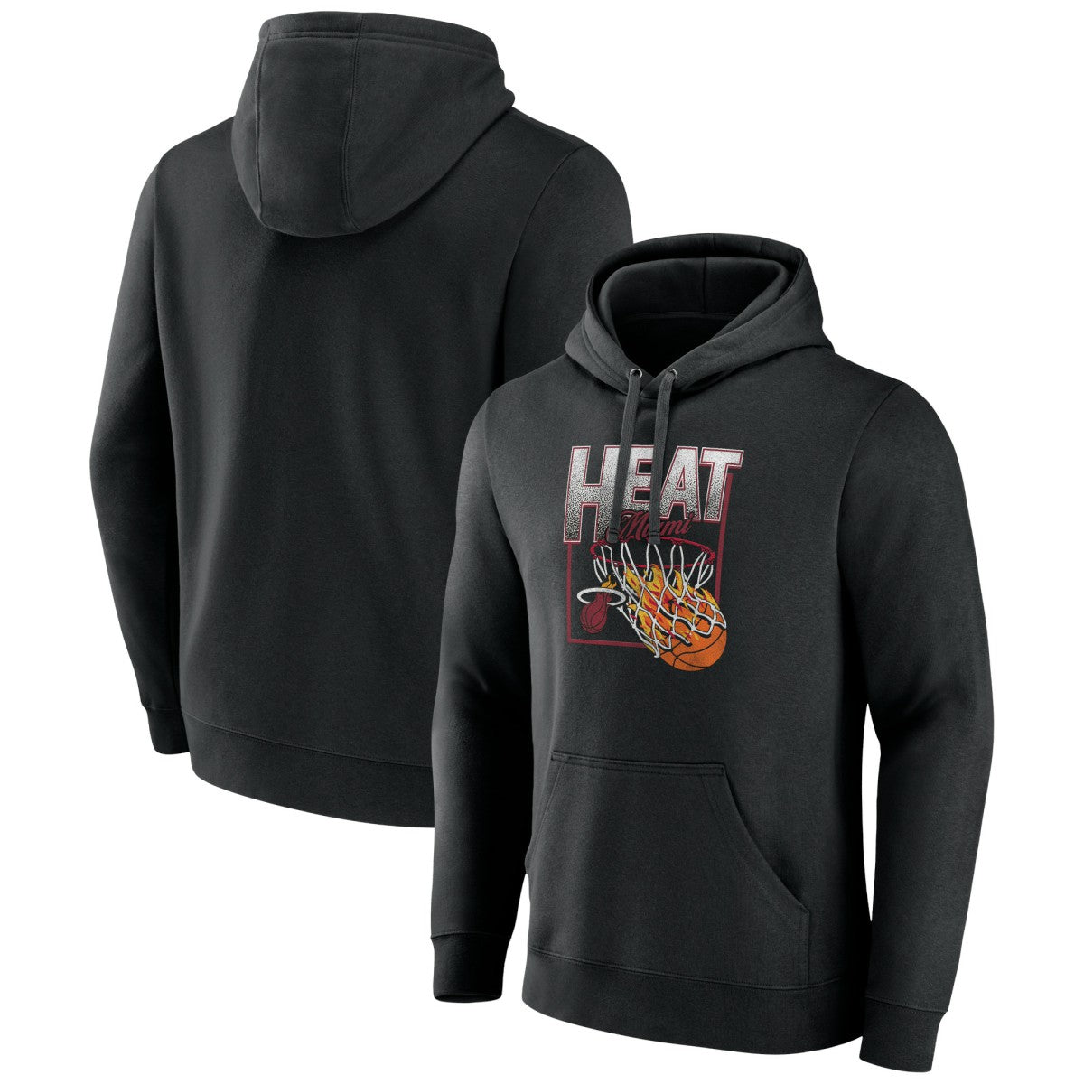 Miami Heat Alley Oop Pullover Hoodie Black - NBA