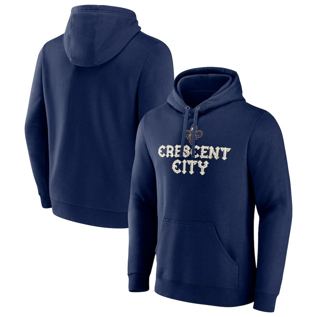 New Orleans Pelicans Tip-Off Pullover Hoodie Navy - NBA
