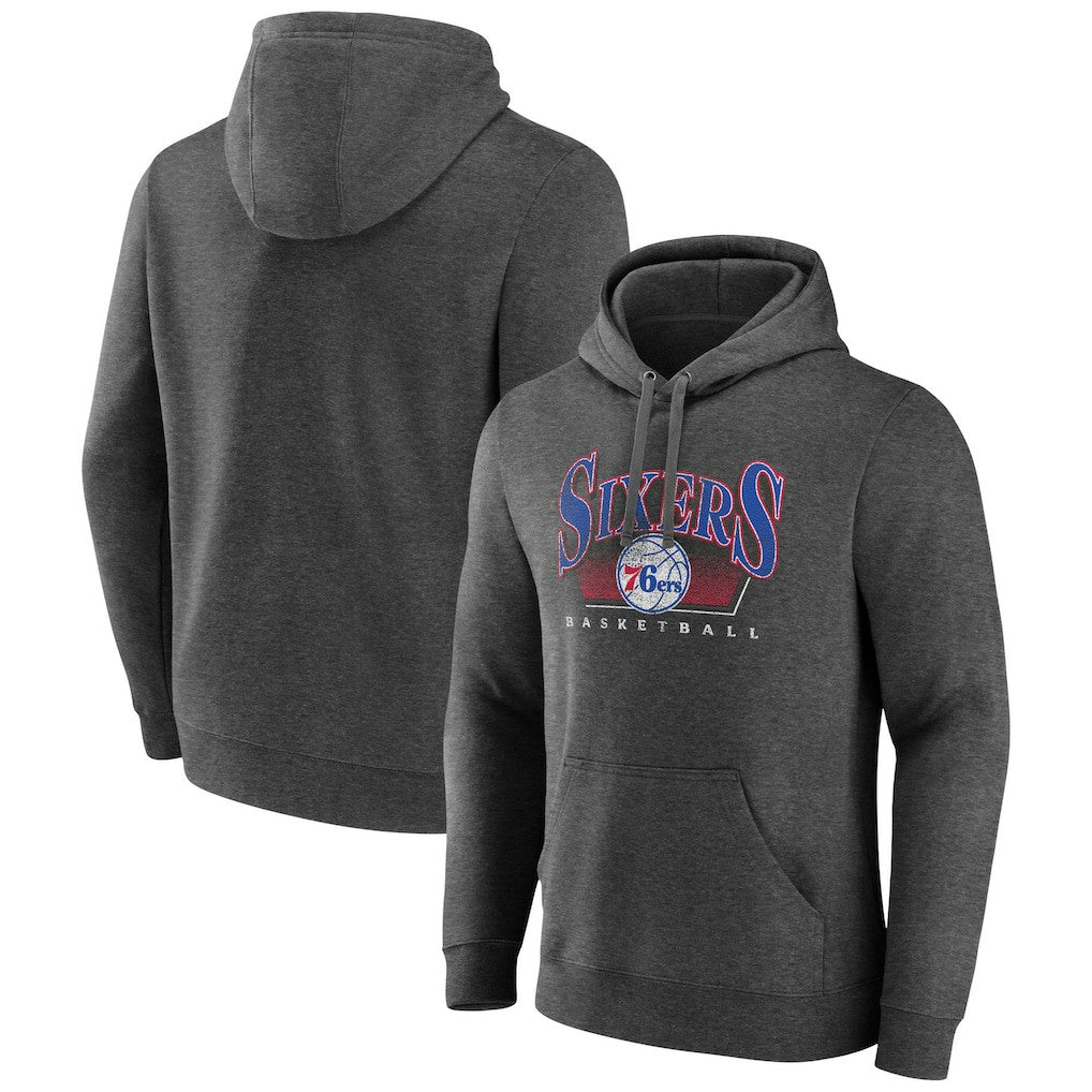 Philadelphia 76ers Selection Pullover Hoodie Charcoal - NBA