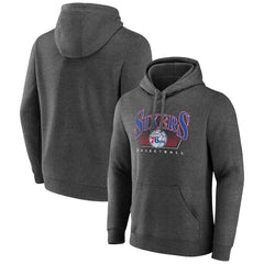 Philadelphia 76ers Selection Pullover Hoodie Charcoal - NBA