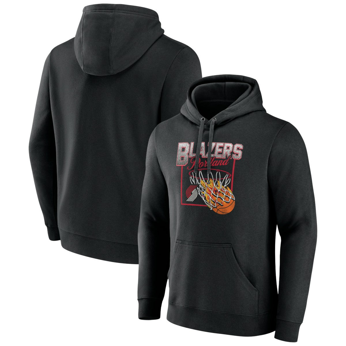 Portland Trail Blazers Alley Oop Pullover Hoodie Black - NBA