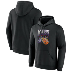 Sacramento Kings Alley Oop Pullover Hoodie Black - NBA