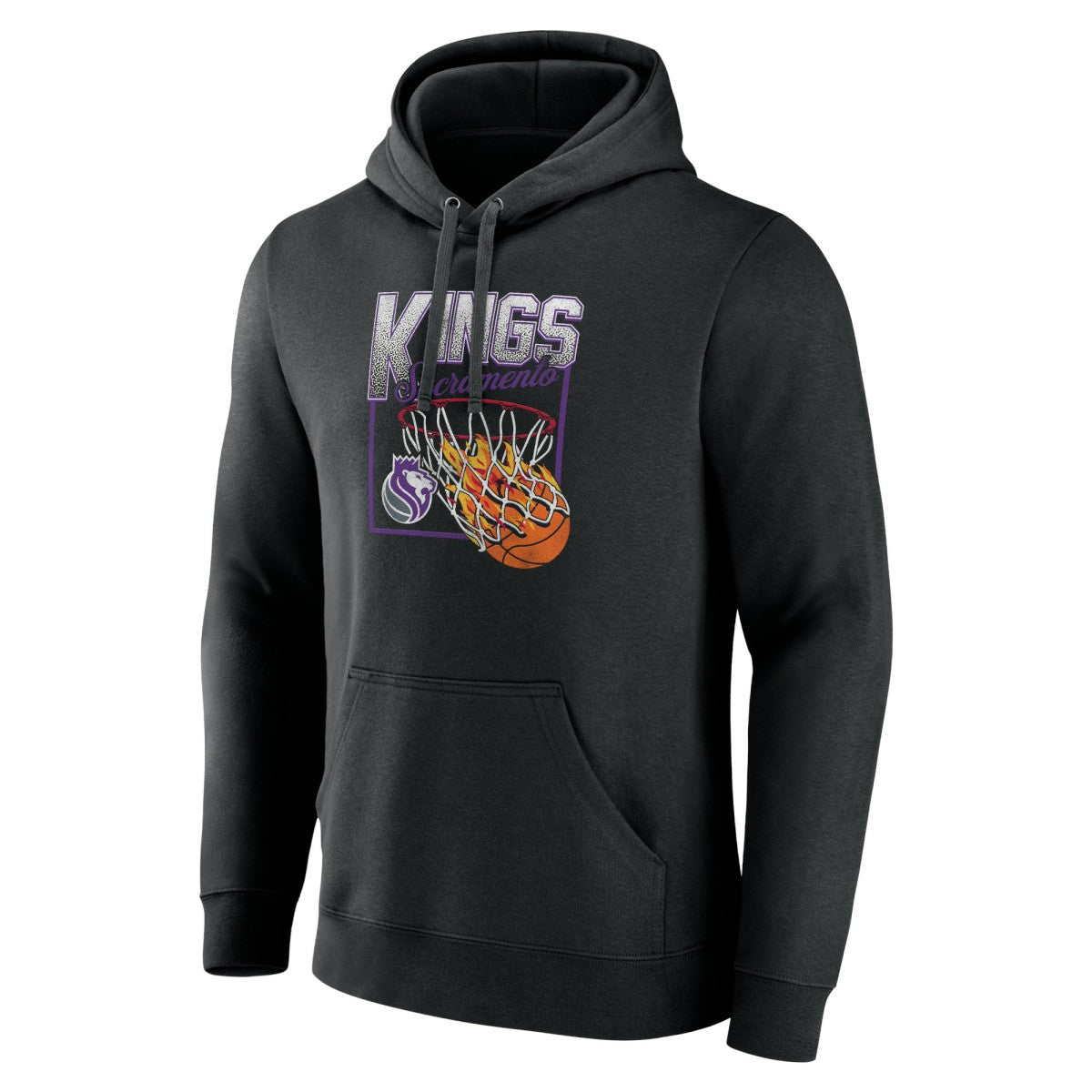 Sacramento Kings Alley Oop Pullover Hoodie Black - NBA