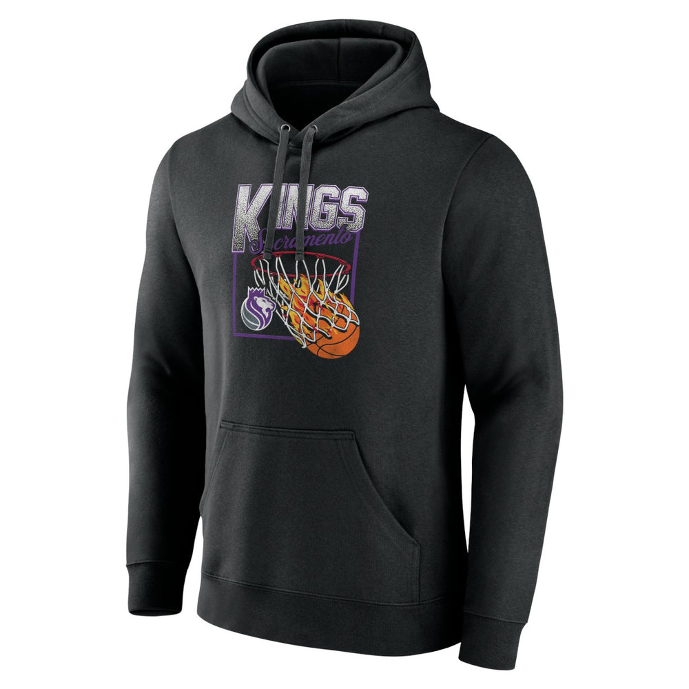 Sacramento Kings Alley Oop Pullover Hoodie Black - NBA