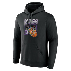 Sacramento Kings Alley Oop Pullover Hoodie Black - NBA