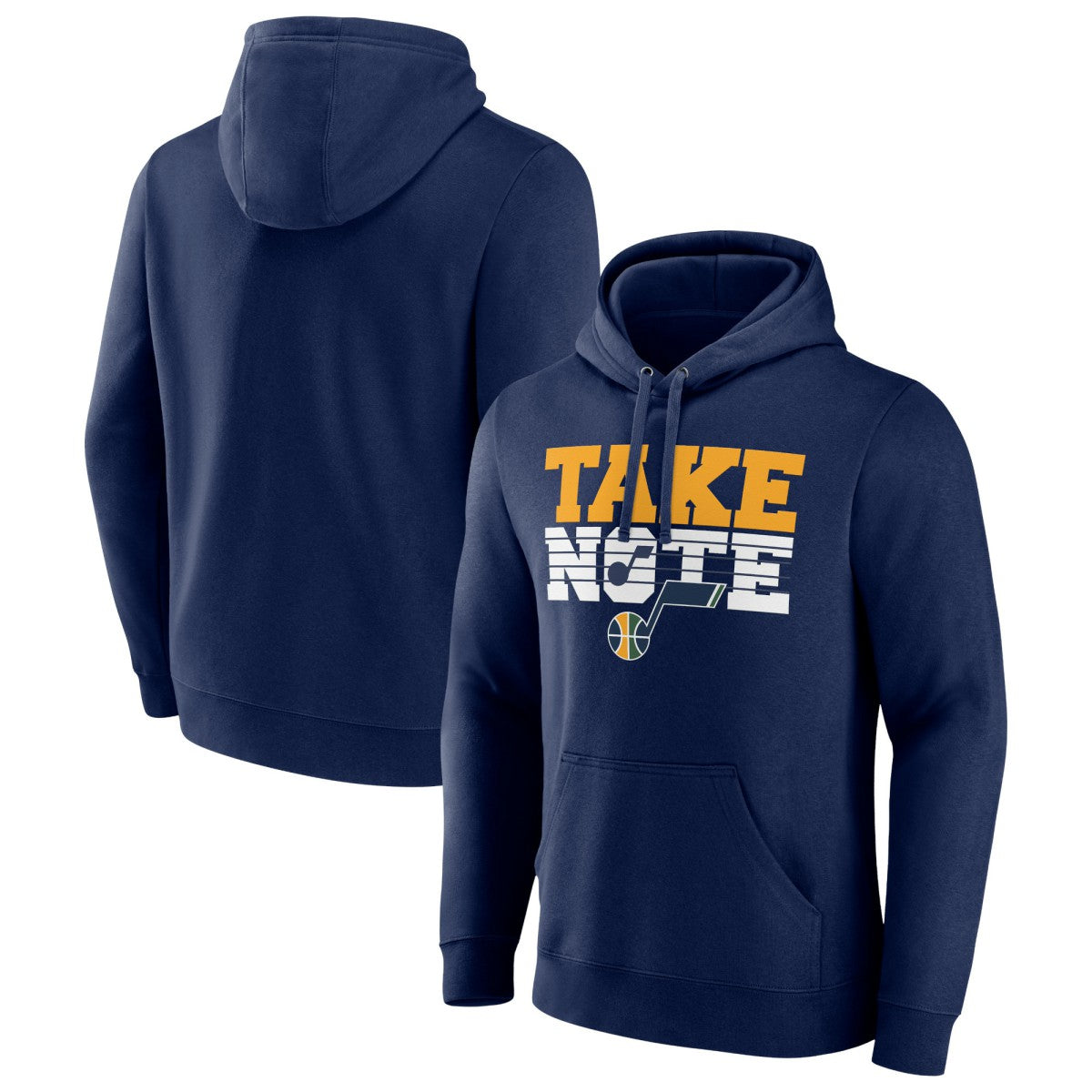 Utah Jazz Tip-Off Pullover Hoodie Navy - NBA