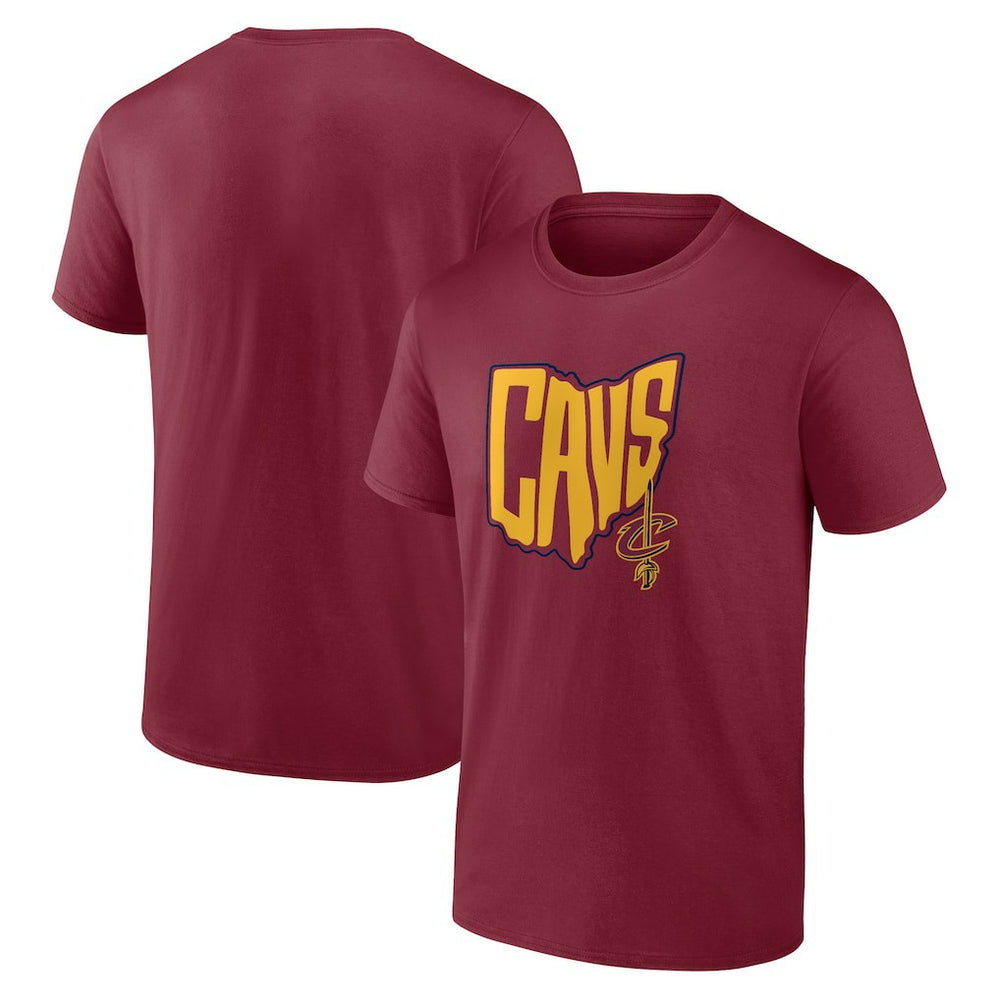 Cleveland Cavaliers Tip-Off T-Shirt Wine - NBA
