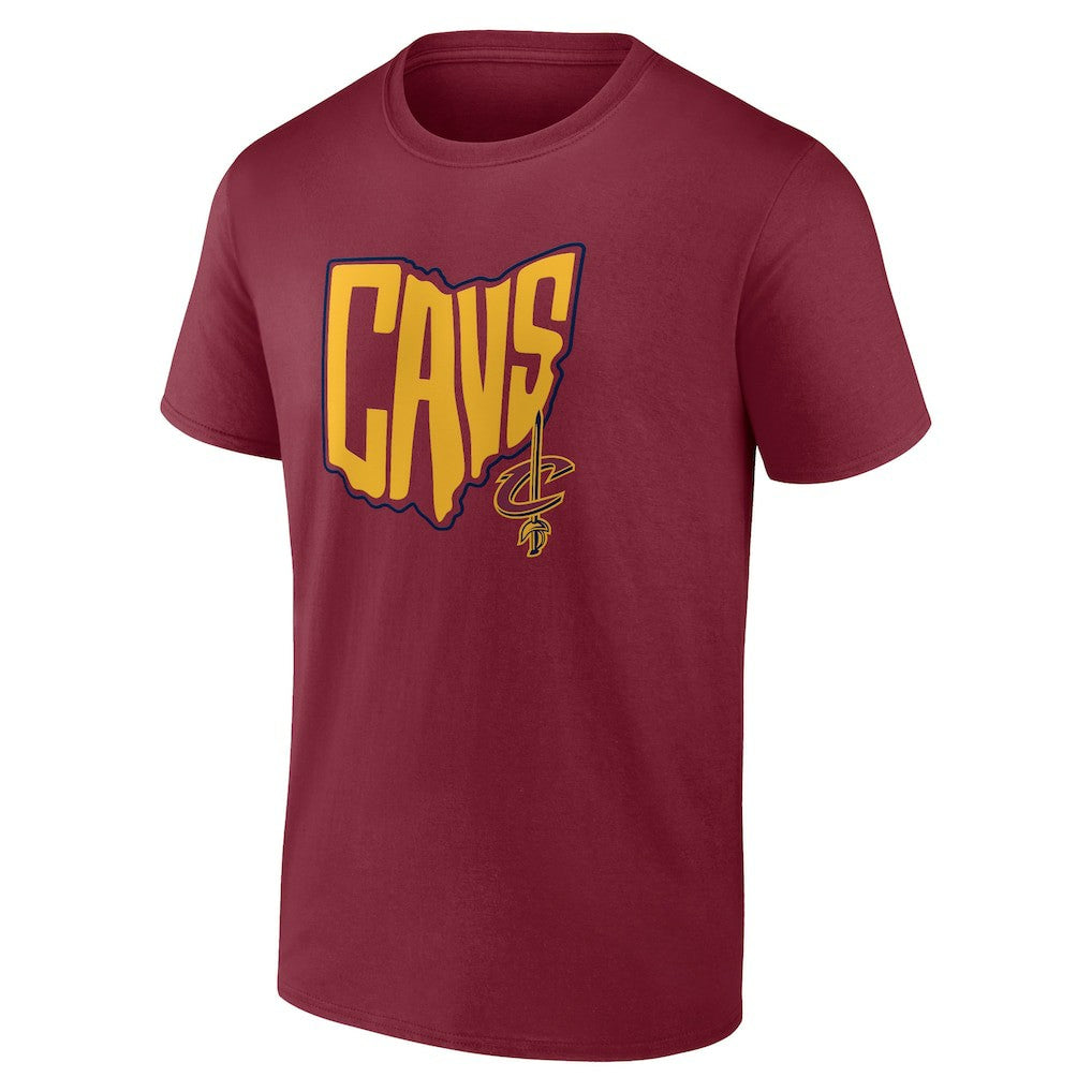 Cleveland Cavaliers Tip-Off T-Shirt Wine - NBA