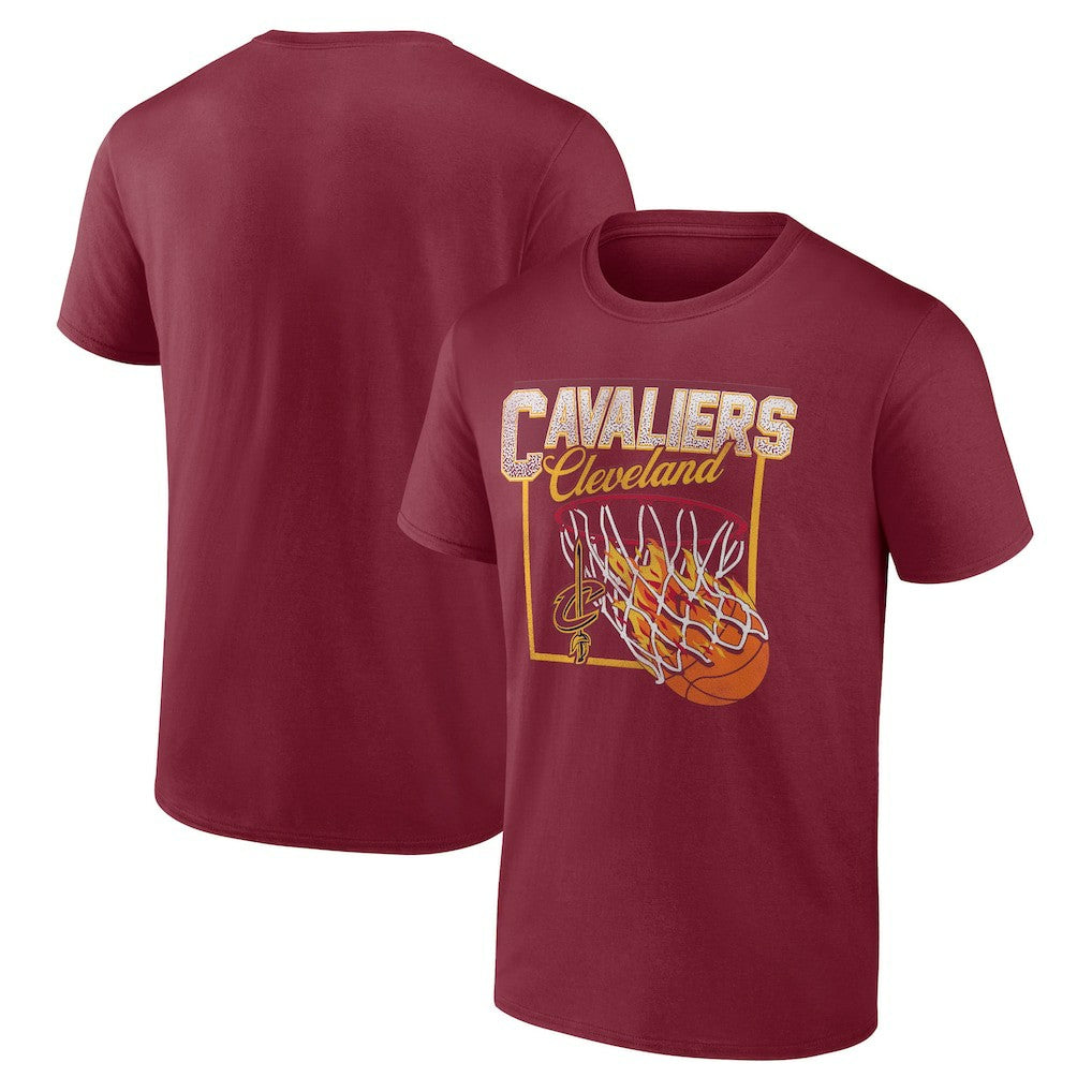 Cleveland Cavaliers Alley Oop T-Shirt Wine - NBA