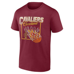 Cleveland Cavaliers Alley Oop T-Shirt Wine - NBA