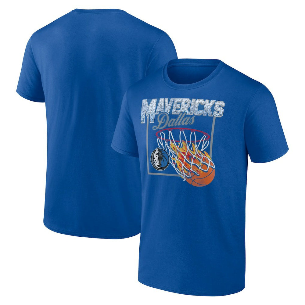 Dallas Mavericks Alley Oop T-Shirt Blue - NBA