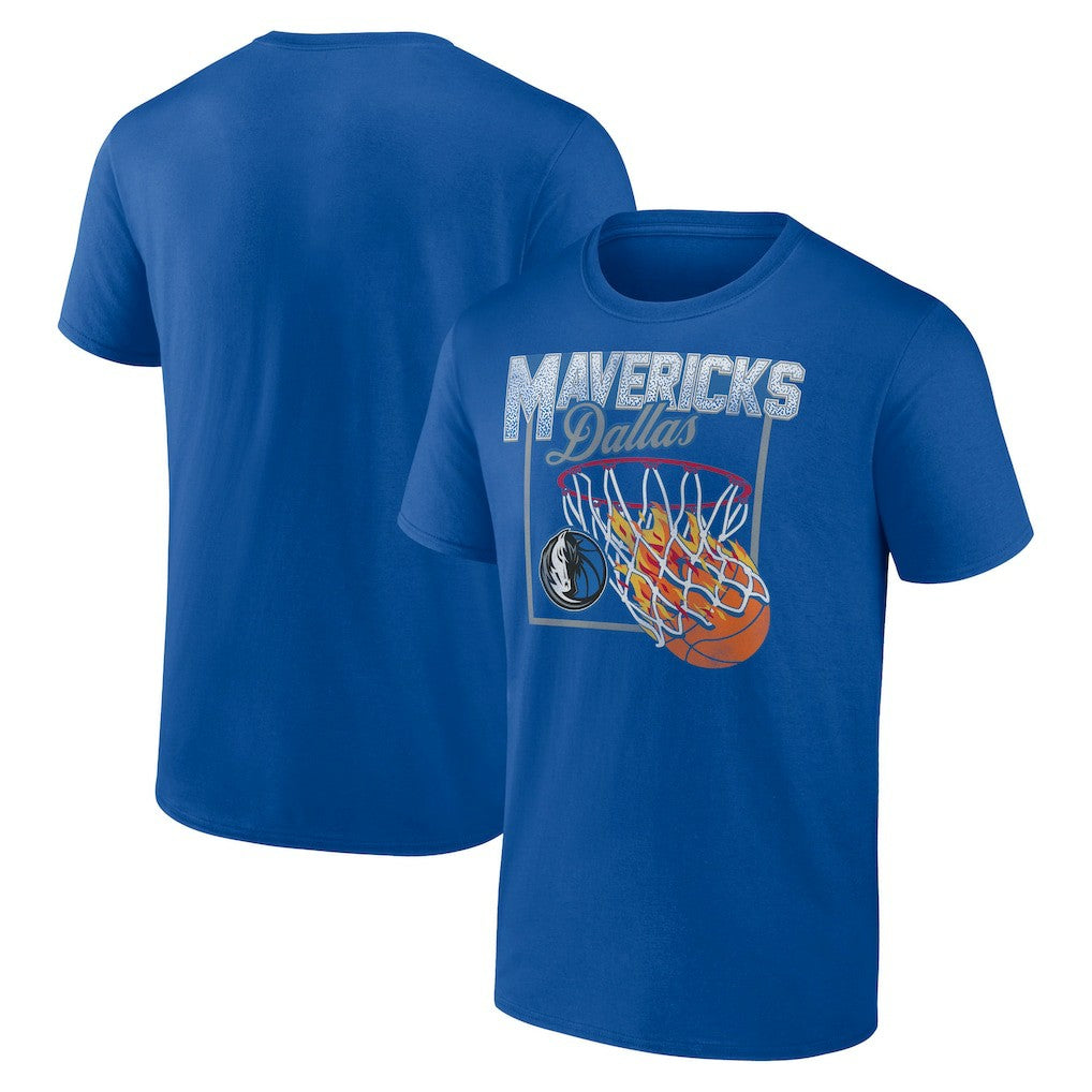 Dallas Mavericks Alley Oop T-Shirt Blue - NBA
