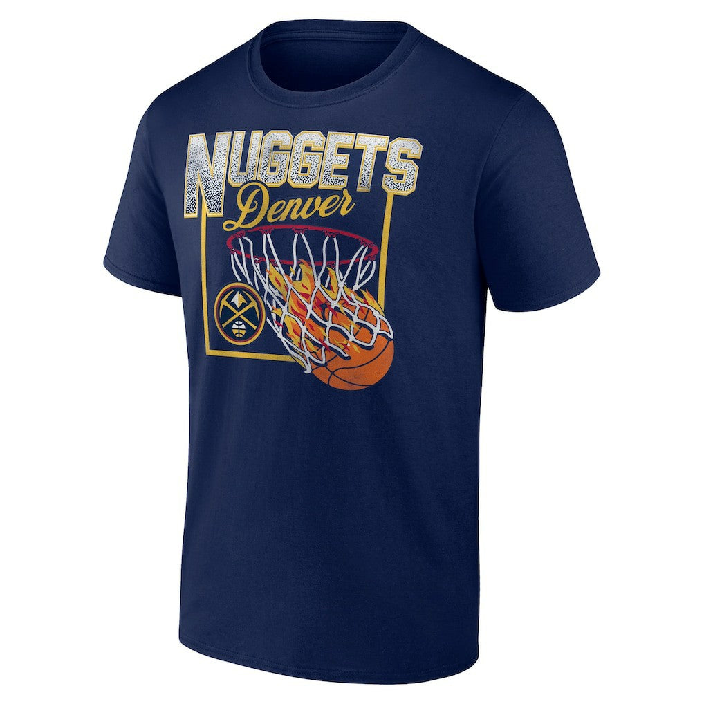 Denver Nuggets Alley Oop T-Shirt Navy - NBA