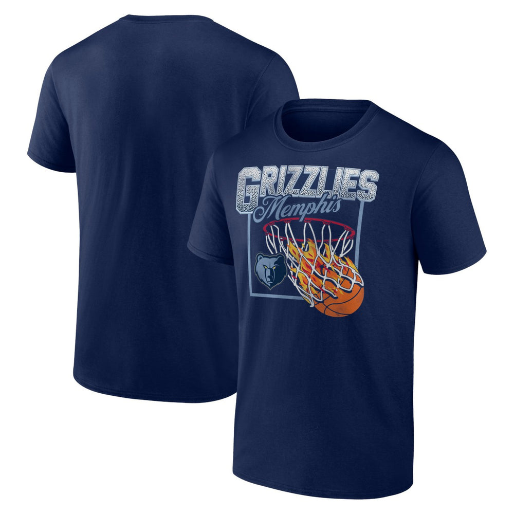 Memphis Grizzlies Alley Oop T-Shirt Navy - NBA