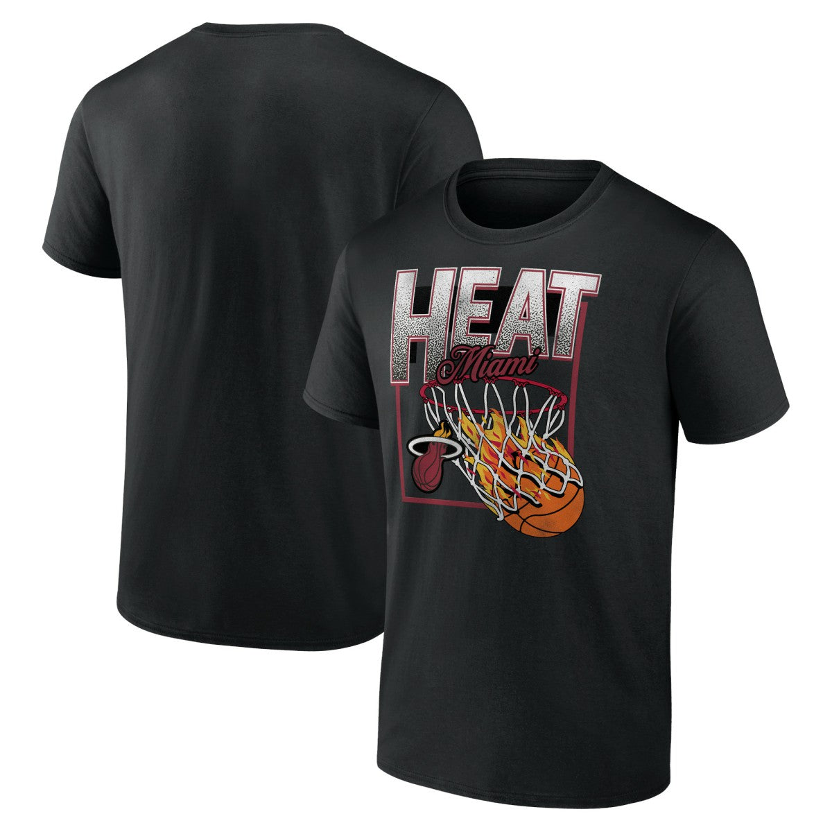 Miami Heat Alley Oop T-Shirt Black - NBA
