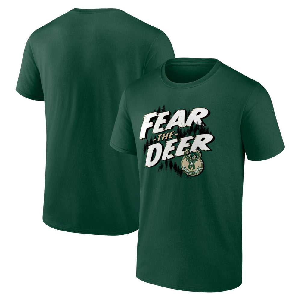 Milwaukee Bucks Tip-Off T-Shirt Hunter Green - NBA