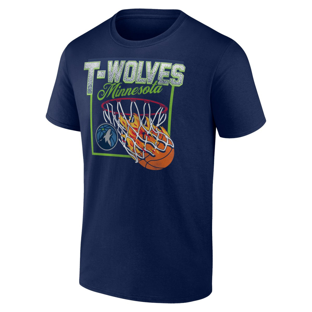 Minnesota Timberwolves Alley Oop T-Shirt Navy - NBA