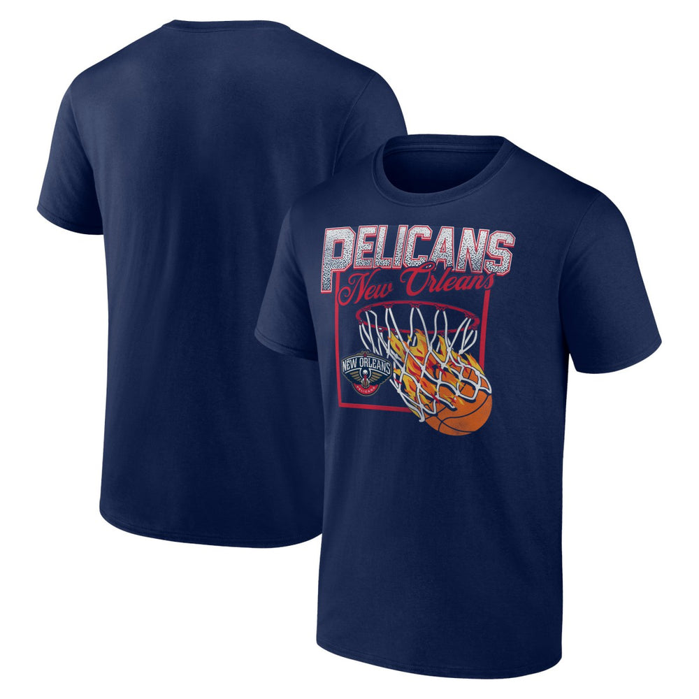 New Orleans Pelicans Alley Oop T-Shirt Navy - NBA
