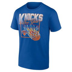 New York Knicks Alley Oop T-Shirt Blue - NBA