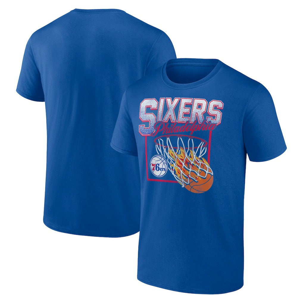 Philadelphia 76ers Alley Oop T-Shirt Royal - NBA