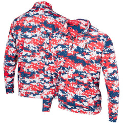 Los Angeles Angels Digital Camo Performance Quarter-Zip Pullover Jacket - MLB