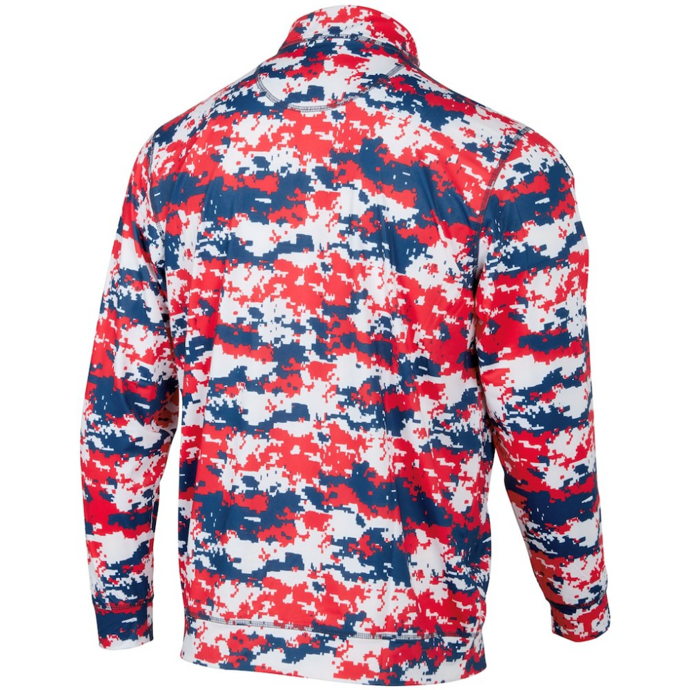 Los Angeles Angels Digital Camo Performance Quarter-Zip Pullover Jacket - MLB