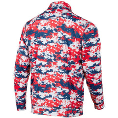 Washington Nationals Digital Camo Performance Quarter-Zip Pullover Jacket - MLB