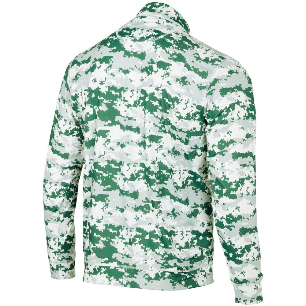 Athletics Digital Camo Performance Quarter-Zip Pullover Jacket - MLB