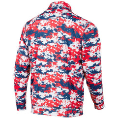 Texas Rangers Digital Camo Performance Quarter-Zip Pullover Jacket - MLB