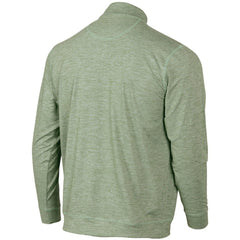 Seattle Mariners Peached Marled Yarn Quarter-Zip Pullover Jacket - MLB