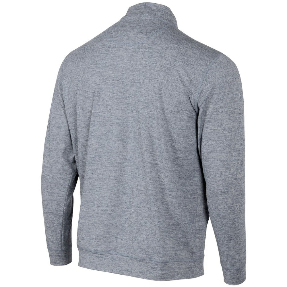 Minnesota Twins Peached Marled Yarn Quarter-Zip Pullover Jacket - MLB