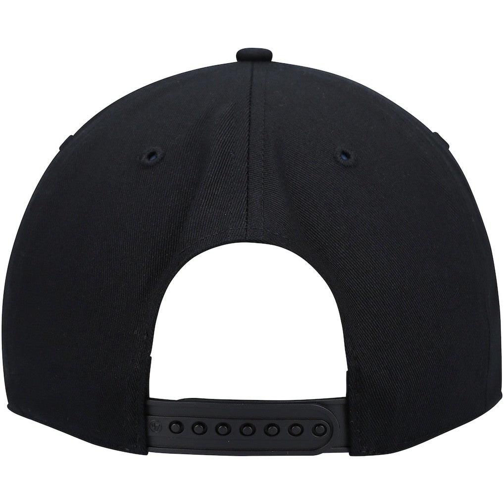Indiana Pacers '47 Crosstown Script Hitch Snapback Hat Black - NBA
