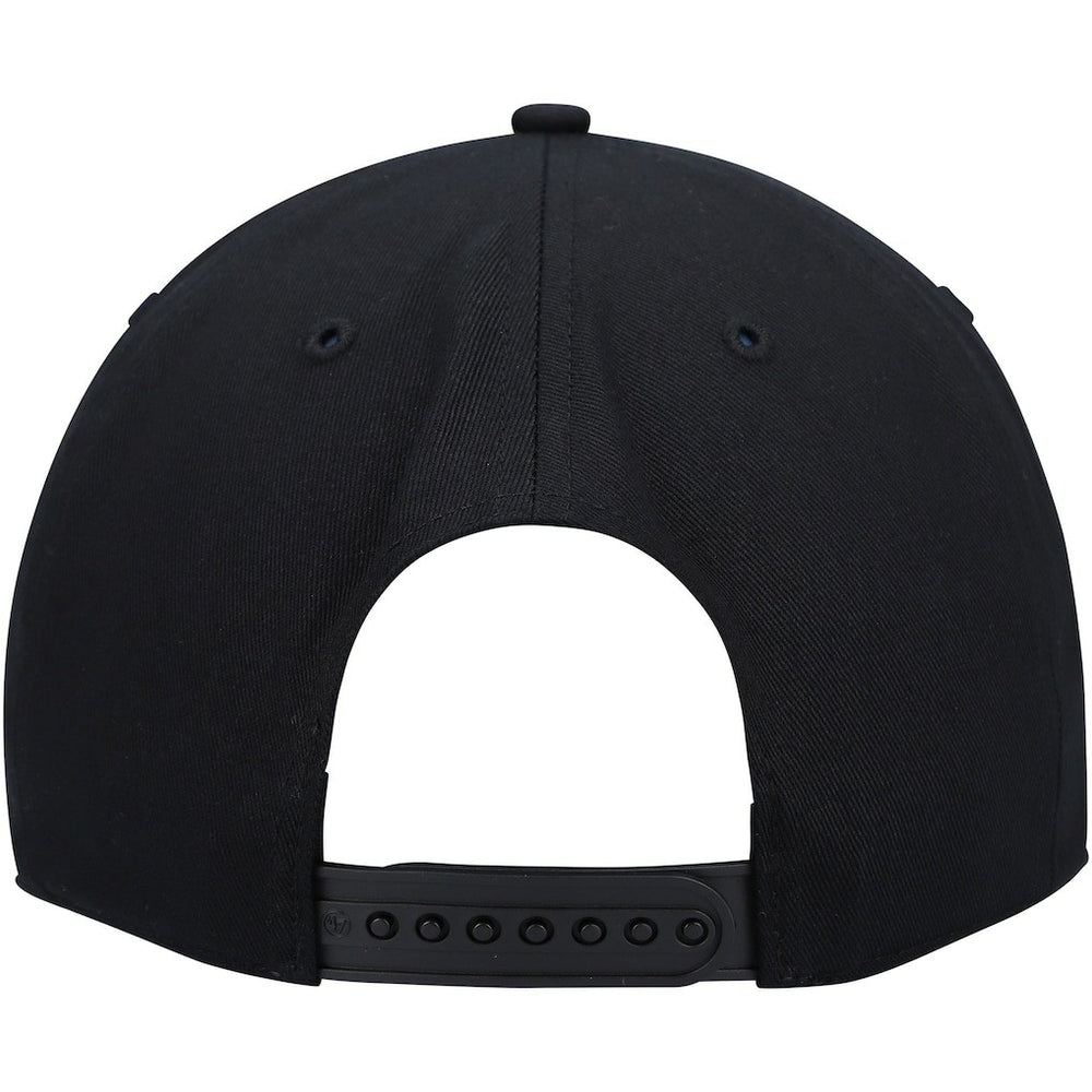 Indiana Pacers '47 Crosstown Script Hitch Snapback Hat Black - NBA