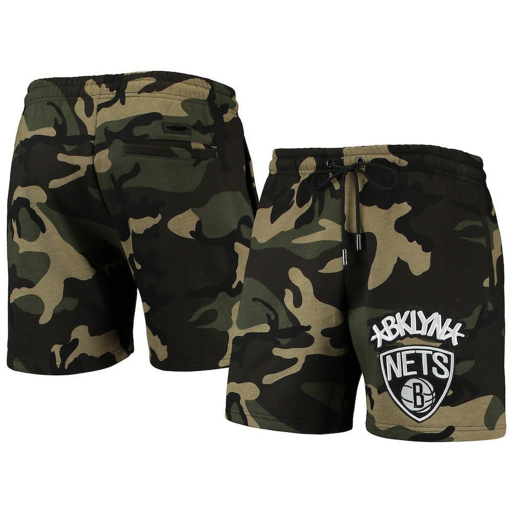 Brooklyn Nets Pro Standard Team Shorts Camo - NBA