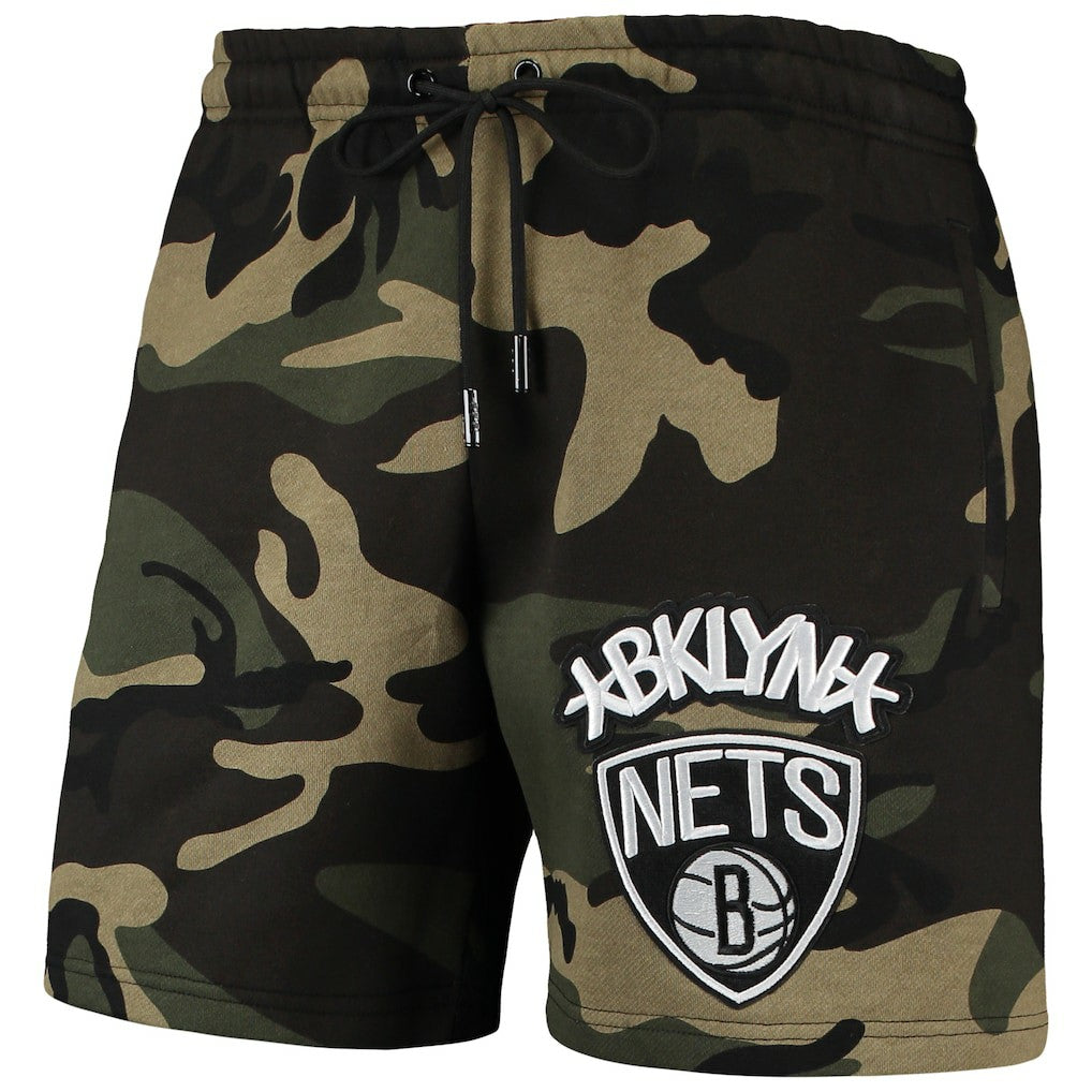 Brooklyn Nets Pro Standard Team Shorts Camo - NBA