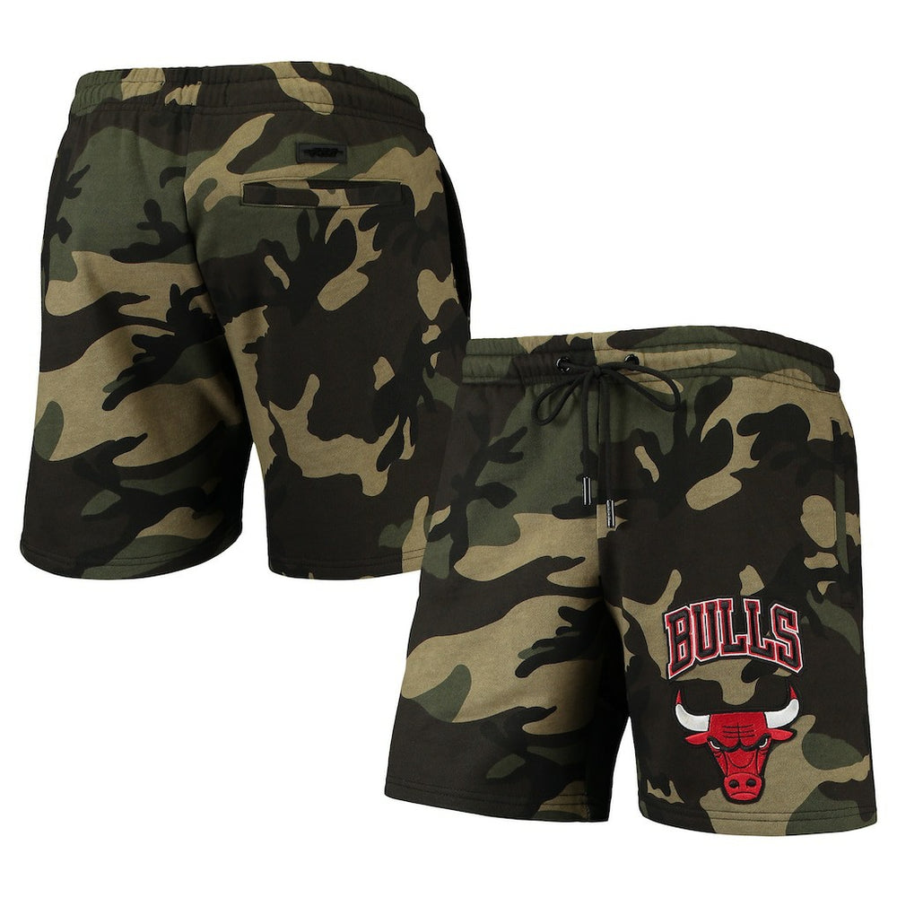 Chicago Bulls Pro Standard Team Shorts Camo - NBA