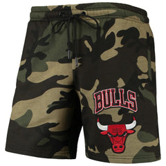Chicago Bulls Pro Standard Team Shorts Camo - NBA