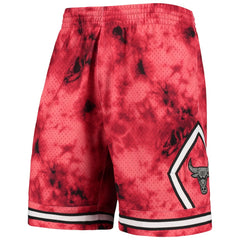 Chicago Bulls Hardwood Classics 1997 Galaxy Swingman Shorts Red - NBA