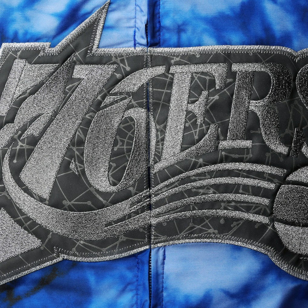 Philadelphia 76ers Women's Galaxy Sublimated Windbreaker Pullover Full-Zip Hoodie Royal - NBA