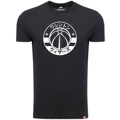Washington Wizards Sportiqe Japanese Language Comfy Tri-Blend T-Shirt Black - NBA