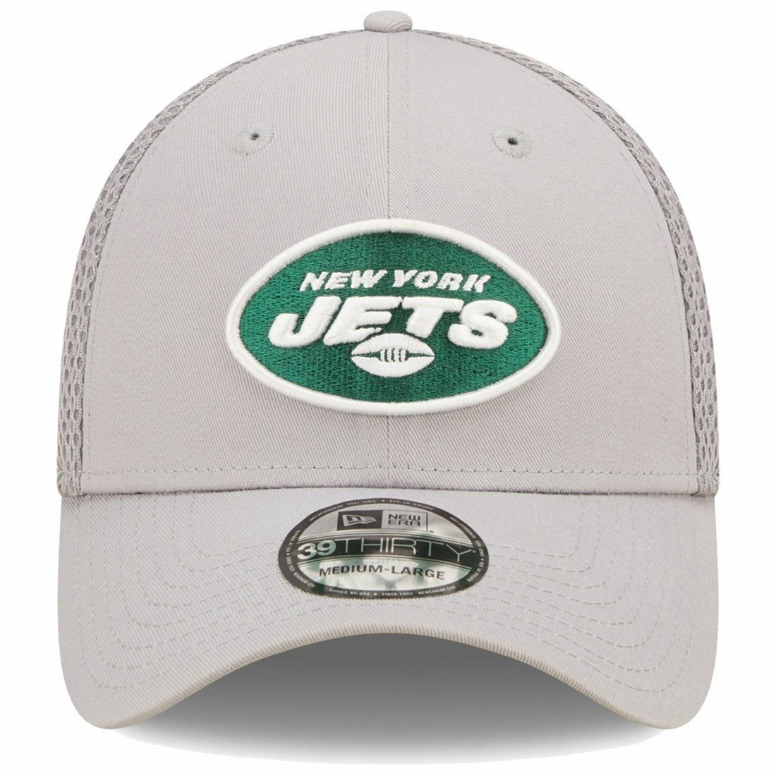 New York Jets New Era Team Neo 39THIRTY Flex Hat Gray | NFL