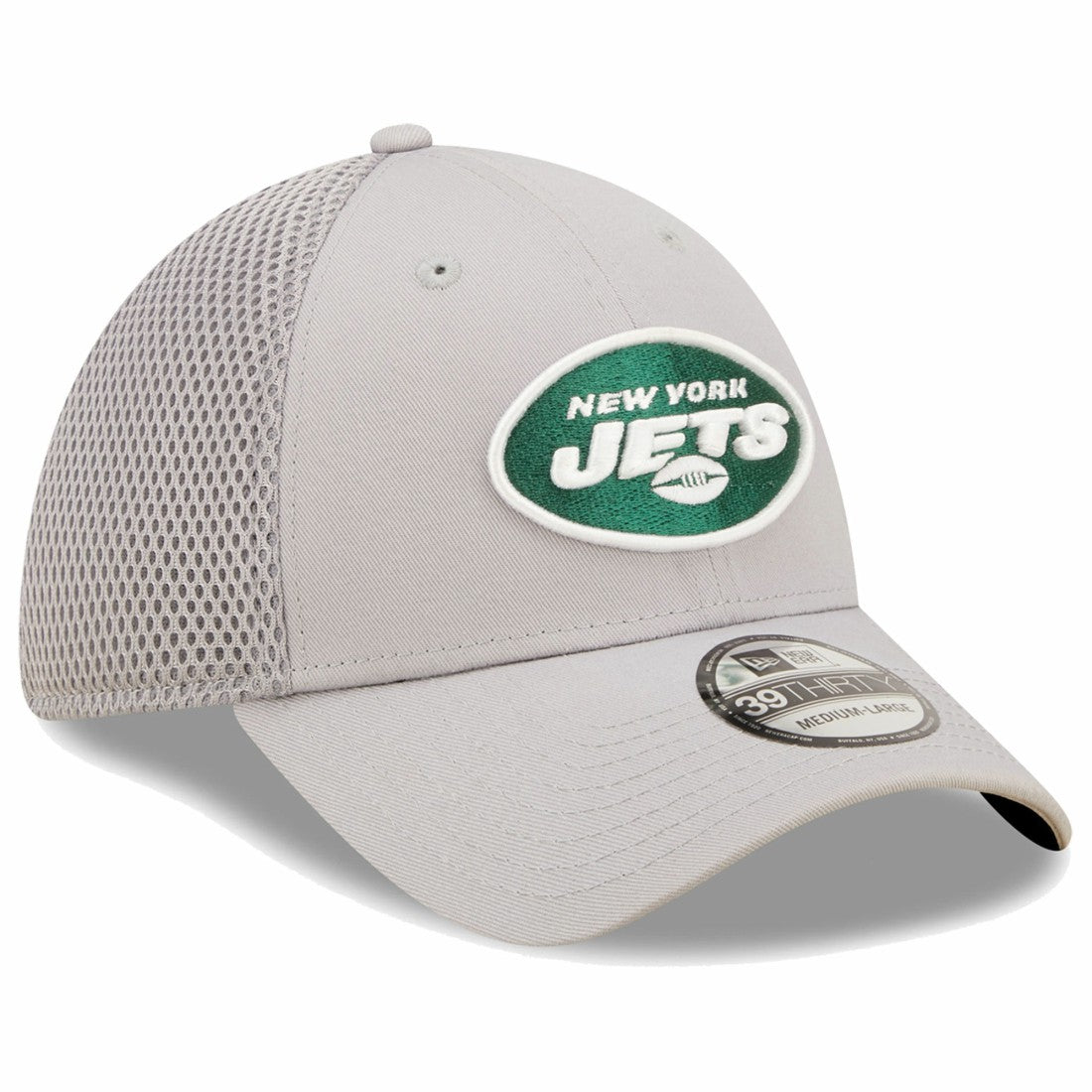 New York Jets New Era Team Neo 39THIRTY Flex Hat Gray | NFL