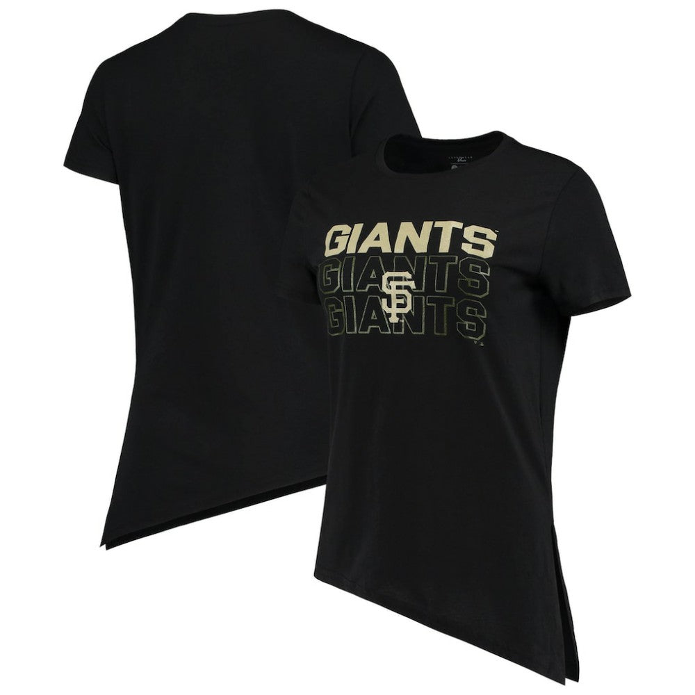 San Francisco Giants Levelwear Women's Birch Delta Asymmetrical T-Shirt - MLB