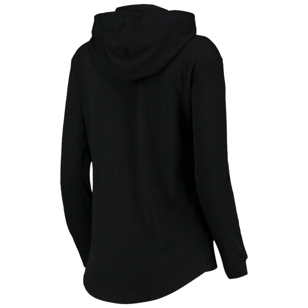 Chicago Cubs Levelwear Women's Vivid Scuba Neck Pullover Hoodie - MLB