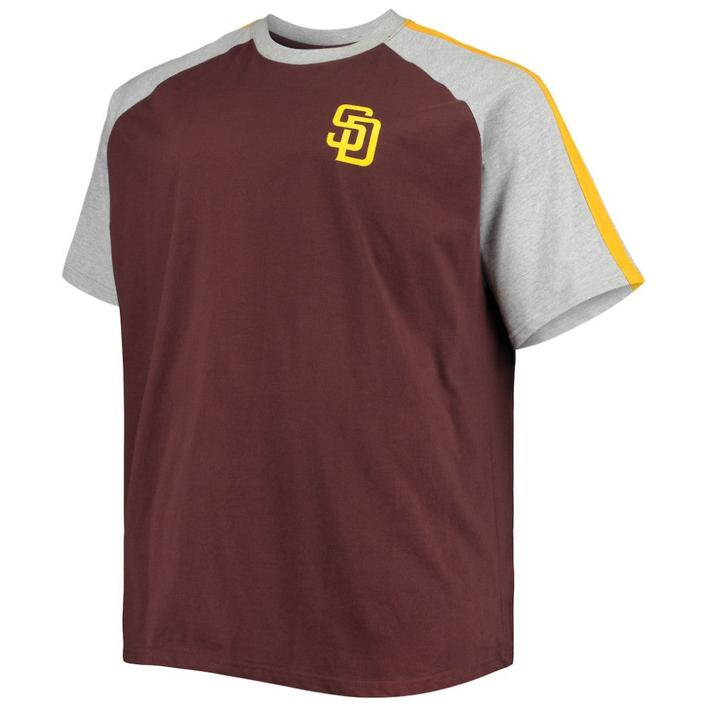 San Diego Padres Big & Tall Circular Raglan T-Shirt - MLB