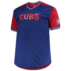 Chicago Cubs Solid V-Neck T-Shirt - MLB