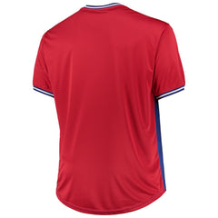 Chicago Cubs Solid V-Neck T-Shirt - MLB