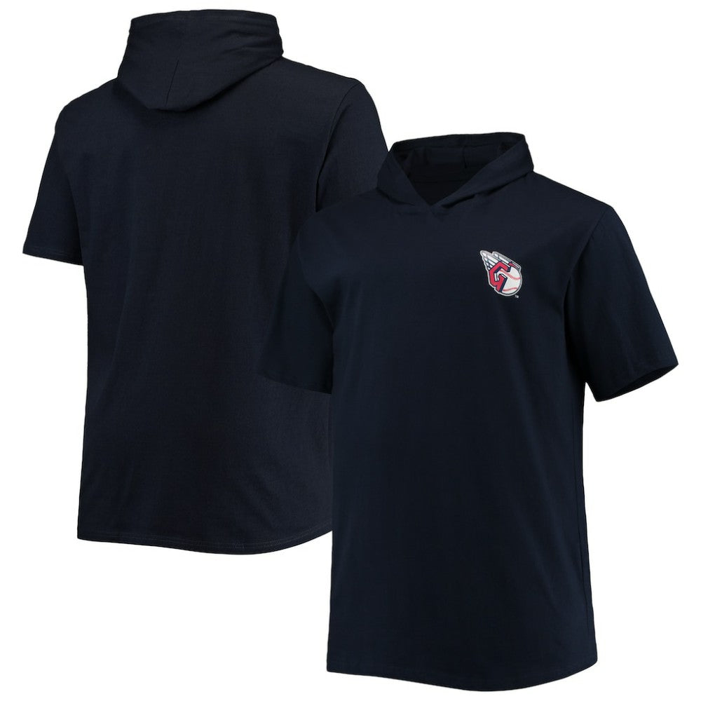 Cleveland Guardians Big & Tall Jersey Short Sleeve Pullover Hoodie T-Shirt - MLB