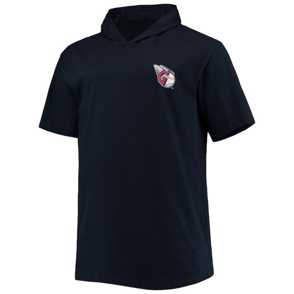 Cleveland Guardians Big & Tall Jersey Short Sleeve Pullover Hoodie T-Shirt - MLB
