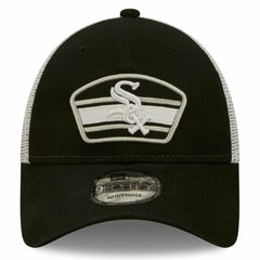 Chicago White Sox New Era Logo Patch 9FORTY Trucker Snapback Hat - MLB